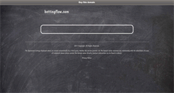 Desktop Screenshot of bettingflow.com