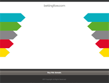Tablet Screenshot of bettingflow.com